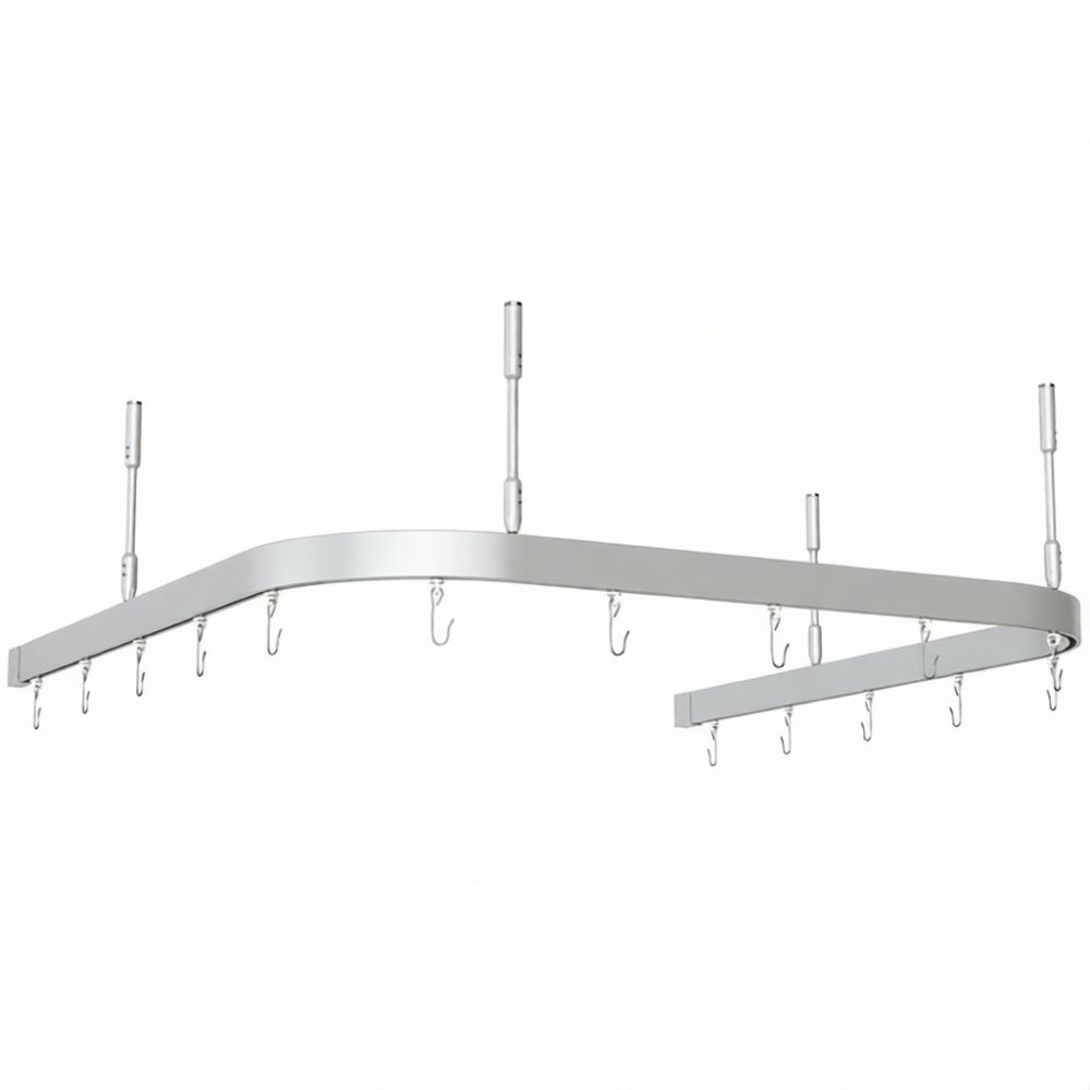 Partition Screen Divider - Tringle à rideaux courbée pour cloison