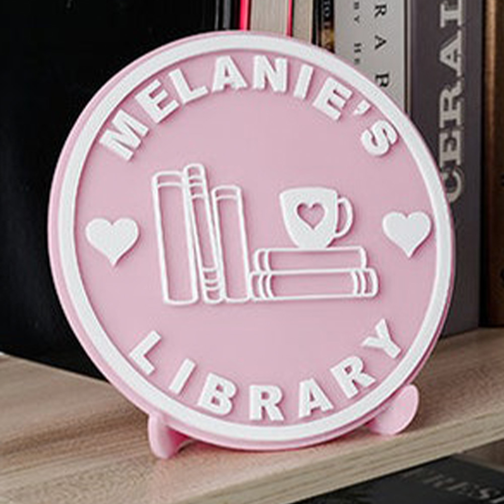 Bookshelf - Étagère à livres en acrylique personnalisée
