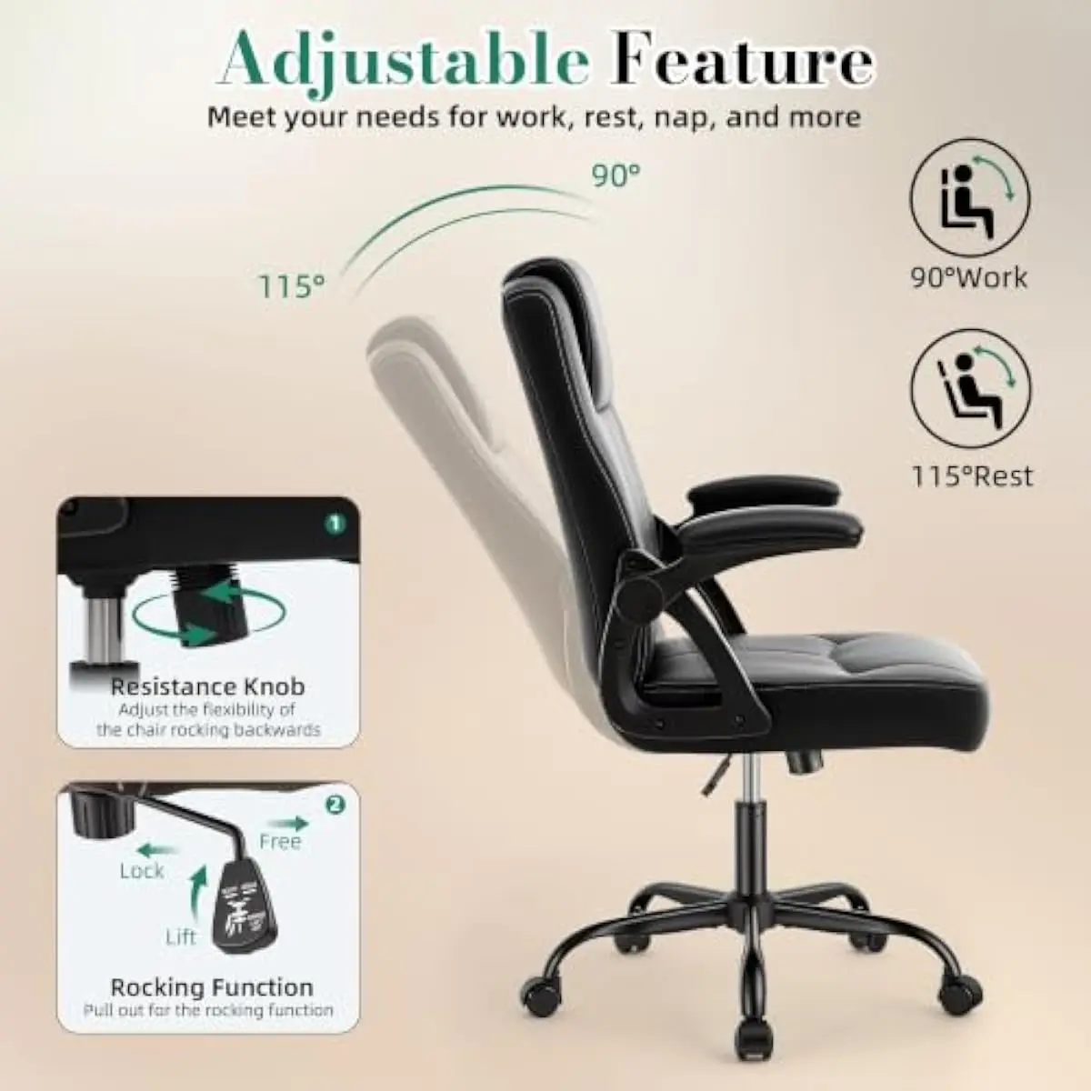 Chaise de bureau ergonomique p - Office Chair avis et prix