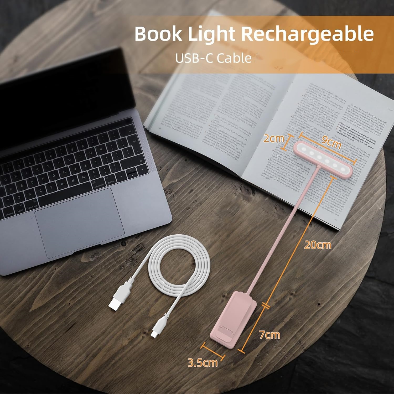Lampe de lecture à pince noire - Desk Lamp avis et prix