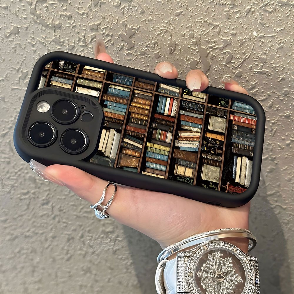 Coque de téléphone à motif cré - Bookshelf avis et prix