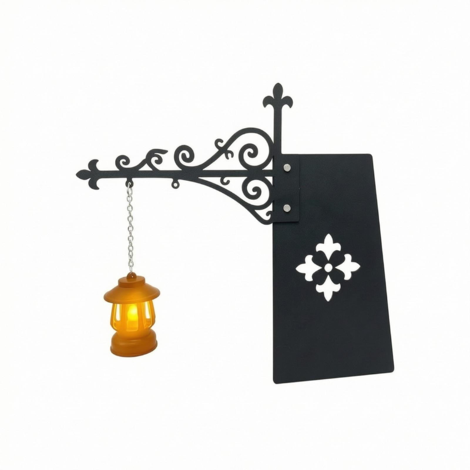Lampe murale en fer orné de st - Bookshelf avis et prix