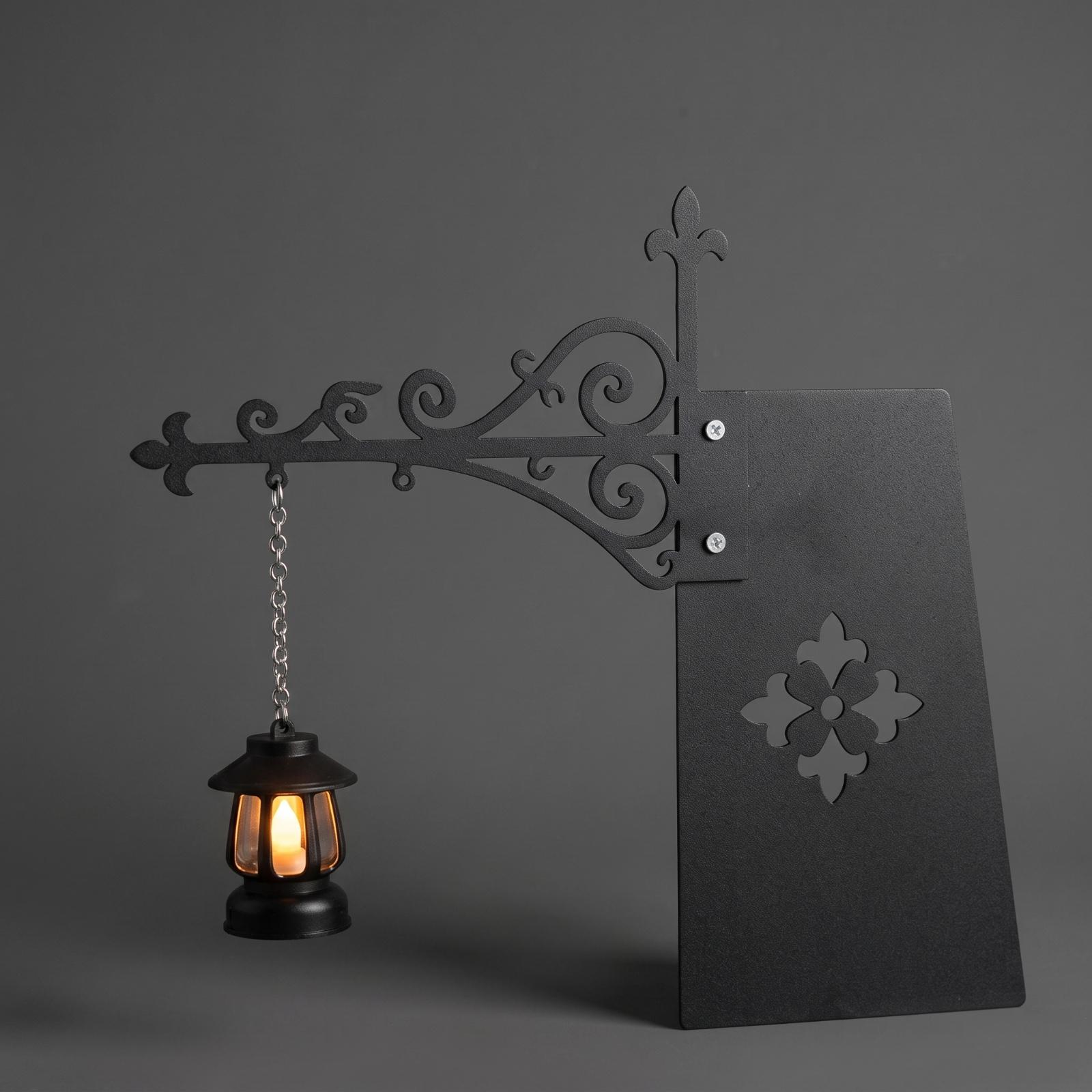 Lampe murale en fer orné de st - Bookshelf avis et prix