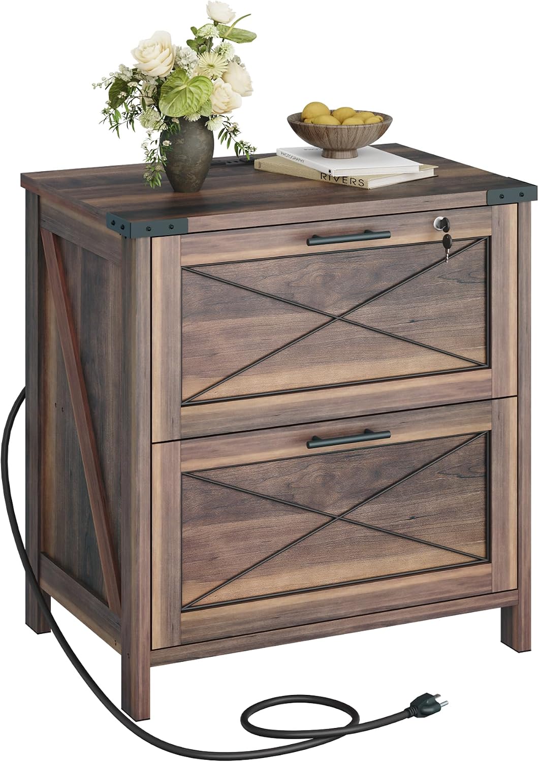 Classeur latéral en bois, clas - Printer Stand avis et prix