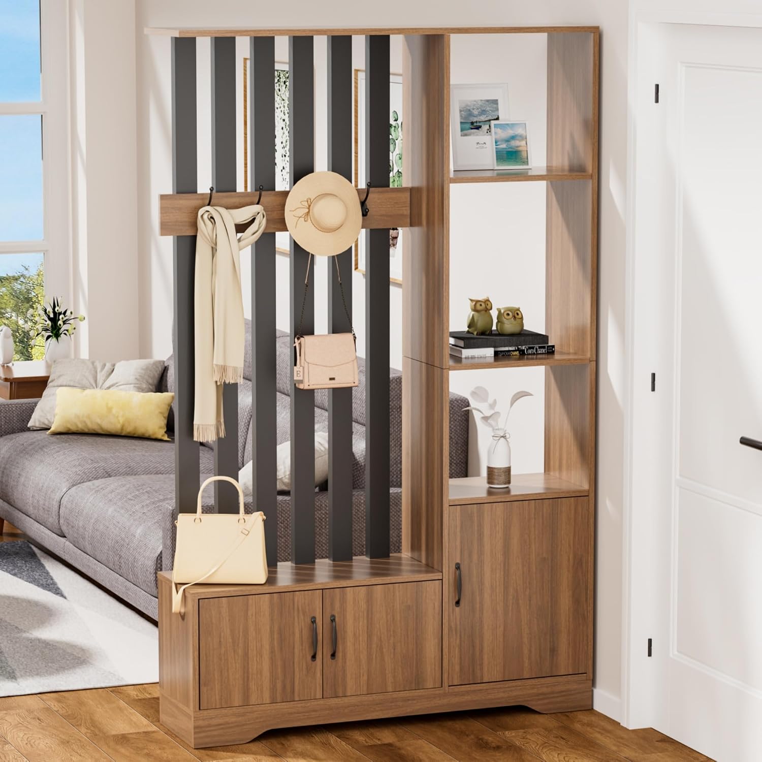 Paravent avec étagères, cloiso - Partition Screen Divider avis et prix