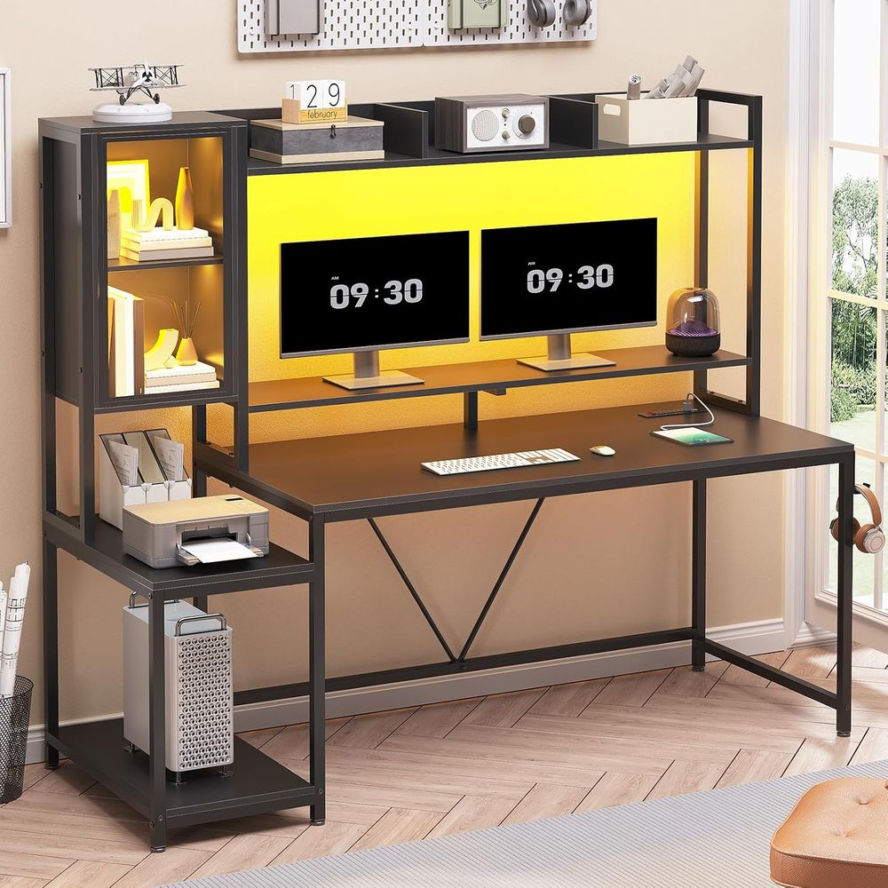 Bureau de jeu de 60 pouces ave - Monitor Stand avis et prix