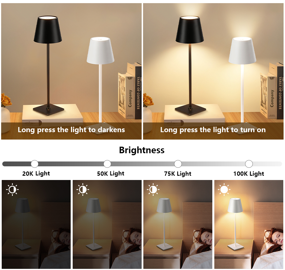 Lampe de bureau LED rechargeab - Desk Lamp avis et prix