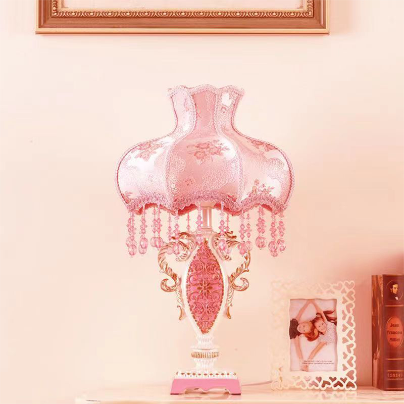 Lampe de table rose européenne - Desk Lamp avis et prix